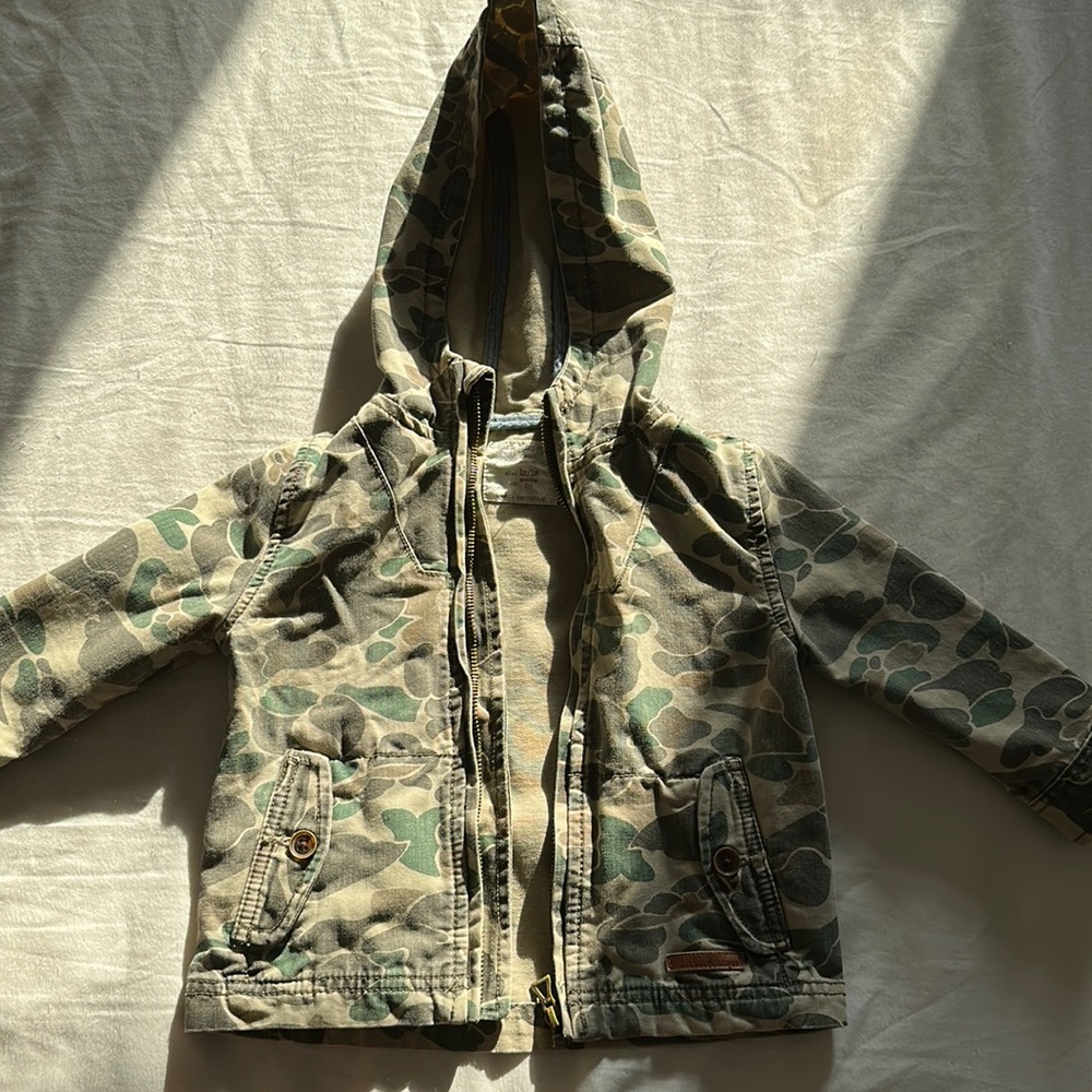 Zara Baby hooded camp jacket